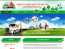 Tablet Screenshot of dichvuchuyennhatphcm.com